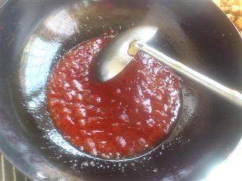 茄汁鱼丁的做法步骤9
