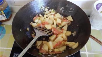 超家土豆烧茄子的做法图解7