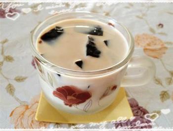 仙草冻奶茶的做法步骤5