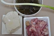 海带豆腐羊排汤的做法步骤1