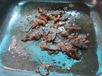 腊肉炒火腿榨菜的做法步骤4