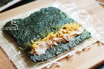 飞鱼籽寿司卷的做法步骤3