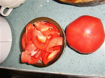 西红柿茄丁打卤面的做法步骤3