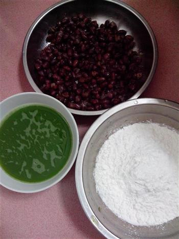 凉瓜红豆糯米糍的做法步骤1