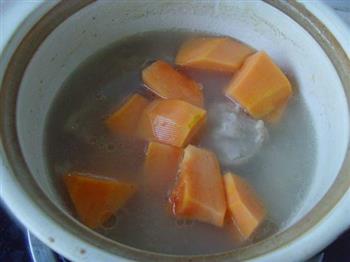 木瓜排骨汤的做法步骤4