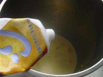 南瓜牛奶浓汤的做法步骤5