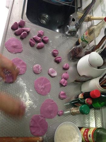 紫薯玫瑰的做法步骤3