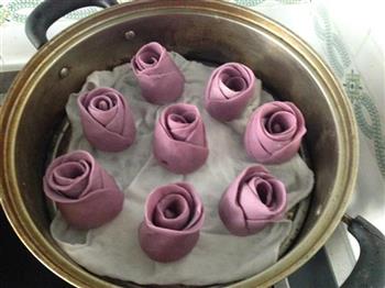 紫薯玫瑰的做法步骤4