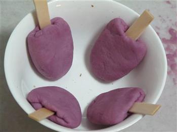 花生紫薯馒头的做法步骤12