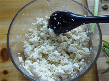 肉末豆腐酿香菇的做法步骤6