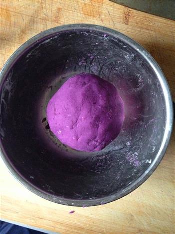 芝心紫薯球的做法步骤6