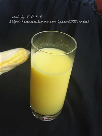 鲜榨玉米汁的做法步骤8