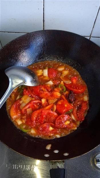 西红柿炖大锅菜的做法步骤4