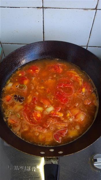 西红柿炖大锅菜的做法步骤6