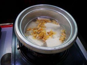 石斛花豆腐汤的做法步骤6