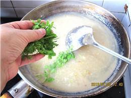鲜玉米渣粥的做法步骤10