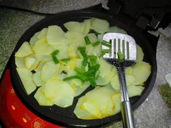 香煎土豆片的做法步骤10