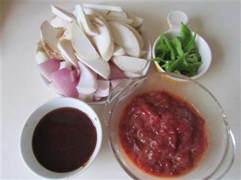 蚝油牛肉杏鲍菇的做法步骤4