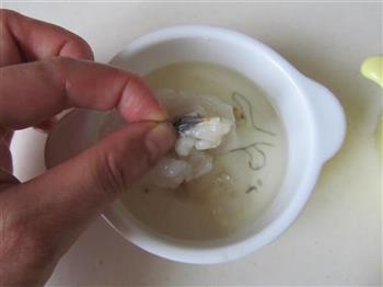 金瓜炖雪蛤的做法步骤2