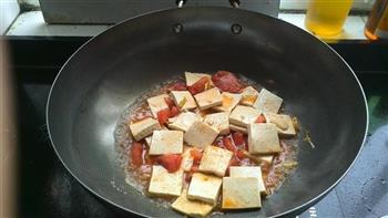 番茄豆腐的做法步骤4