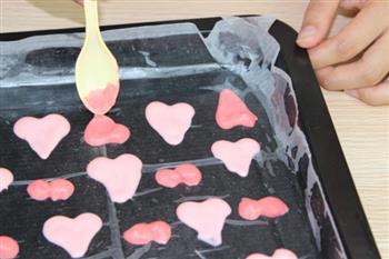 彩绘爱心蛋糕卷的做法步骤24
