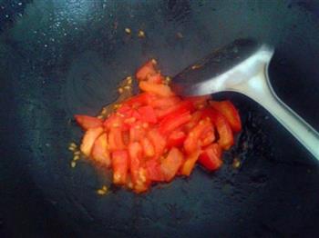 鸡蛋番茄疙瘩汤的做法步骤3