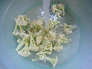 青椒鹅肝花菜的做法步骤2