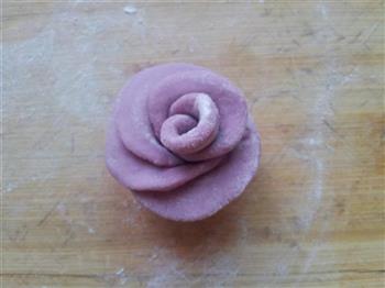 紫薯玫瑰的做法步骤12