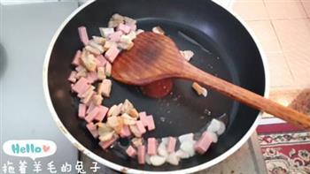 腐乳酱油肉炒饭的做法图解7