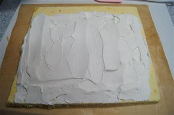 路飞彩绘蛋糕卷的做法步骤15