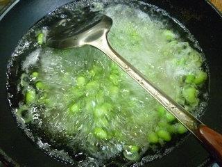 橄榄菜拌毛豆的做法步骤4