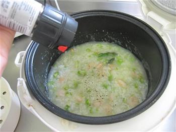 芦笋虾仁粥的做法步骤10