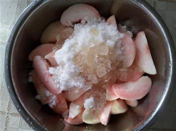 蜜汁糖水桃罐头的做法步骤4