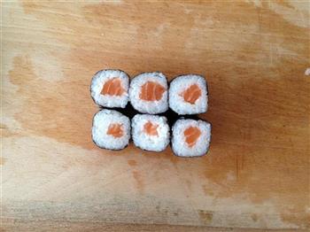 三文鱼寿司的做法图解8
