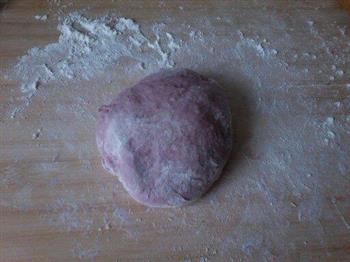 奶香紫薯小馒头的做法图解4
