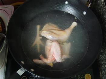 鲜灵芝煲鸡汤的做法步骤3
