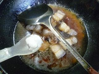 梅豆腐竹烧五花肉的做法图解11