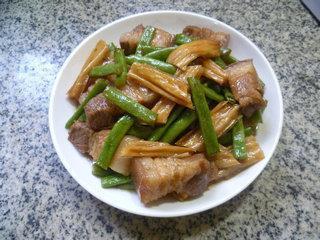 梅豆腐竹烧五花肉的做法步骤16