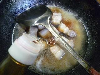 梅豆腐竹烧五花肉的做法步骤9