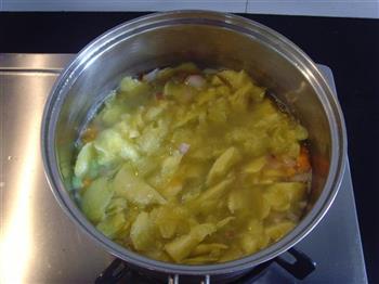南瓜蔬菜浓汤的做法图解8