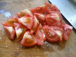 鸡蛋番茄炒花菜的做法步骤6