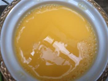 姜汁豇豆盖浇蛋羹的做法步骤2