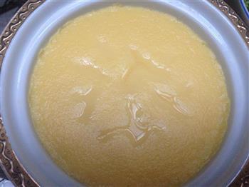 姜汁豇豆盖浇蛋羹的做法图解3