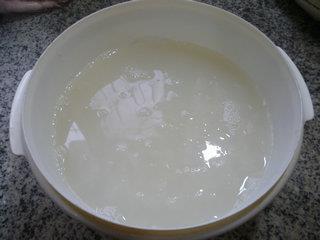 枸杞哈密瓜大米冰粥的做法步骤10