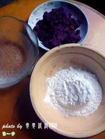 自制紫薯汤圆的做法步骤1