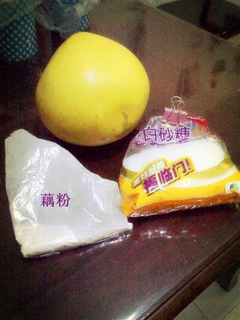 水晶柚子皮的做法步骤1