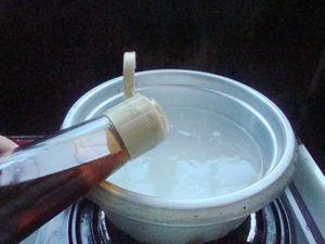 茴香皮蛋粥的做法步骤3