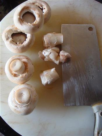 酿蘑菇的做法图解2