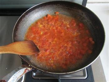 番茄菜花的做法步骤5