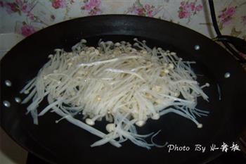 芥茉金针菇的做法步骤3
